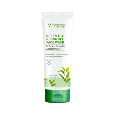 Volamena Organics Green Tea & Cica Gel Face Wash