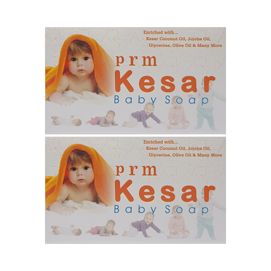 PRM Kesar Baby Soap (75gm (Each)