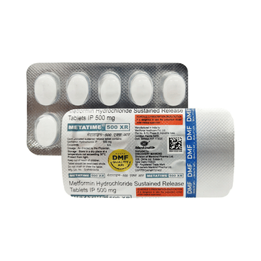 Metatime 500mg Tablet XR