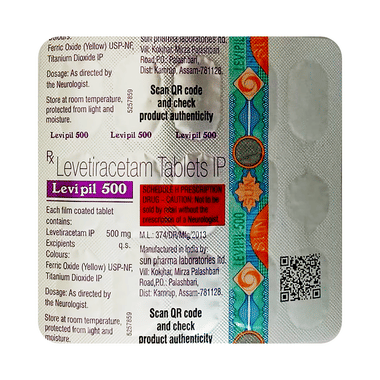 Levipil 500 Tablet
