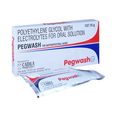 Pegwash Sachet