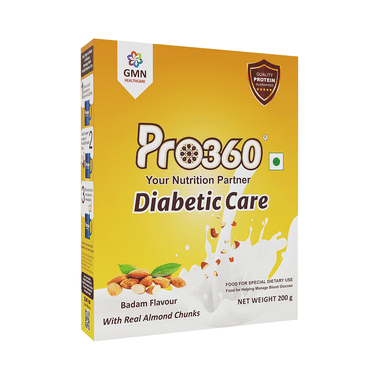 Pro360 Diabetic Care Protein | Flavour Powder Badam