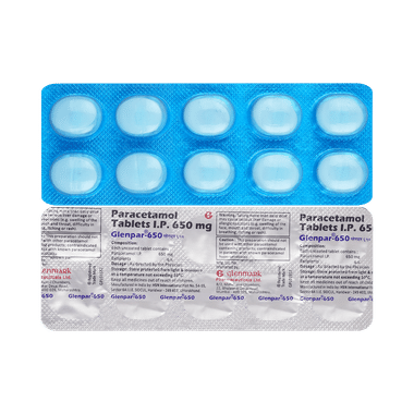 Glenpar 650mg Tablet