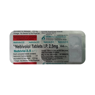 Nebivie 2.5mg Tablet