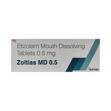 Zoltias MD 0.5 Tablet