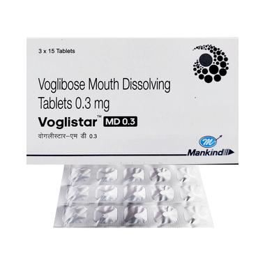 Voglistar 0.3mg Tablet MD