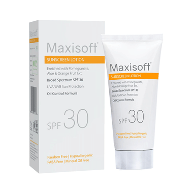 Maxisoft Sunscreen Lotion (50ml Each) SPF 30