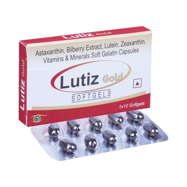 Lutiz Gold Soft Gelatin Capsule