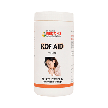 Bakson's Homeopathy Kof Aid Tablet