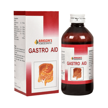 Bakson's Homeopathy Gastro Aid Syrup