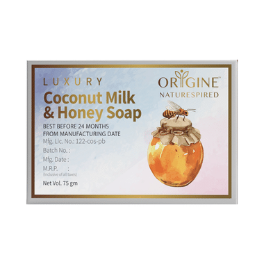 Origine Naturespired Luxury Soap (75gm Each) Coconut Milk & Honey