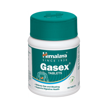 Himalaya Gasex Tablet | For Gas, Bloating, Digestion & Stomach Care