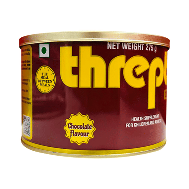 Threptin High-Calorie Protein Supplement with B-Vitamins for Hunger Pangs | Flavour Chocolate Diskette