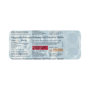 Torib Plus 75mg/60mg Tablet PR