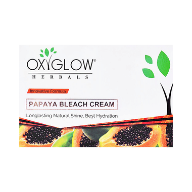 Oxyglow Herbals Papaya Bleach Cream