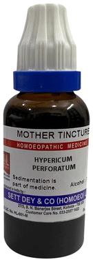 Sett Dey Hypericum Perforatum Mother Tincture Sett Dey Hypericum Perforatum Mother Tincture