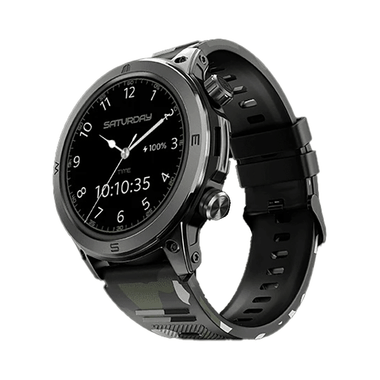 Noise NSW-84 Noisefit Endeavour Smartwatch Camo Black
