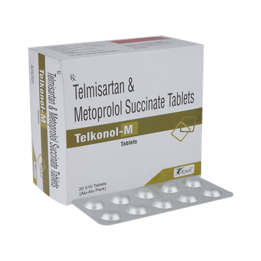 Telkonol M 40mg/25mg Tablet