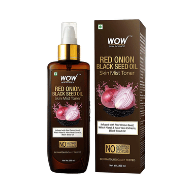 WOW Skin Science Red Onion Black Seed Oil Skin Mist Toner