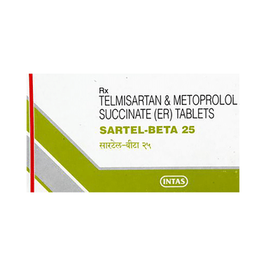 Sartel-Beta 25 Tablet ER