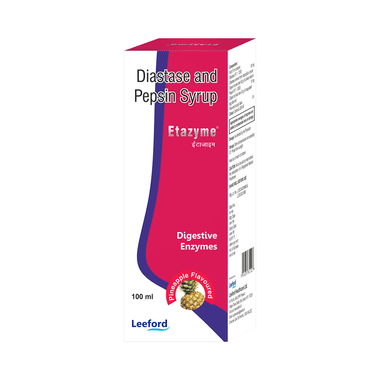 Etazyme Syrup Pineapple