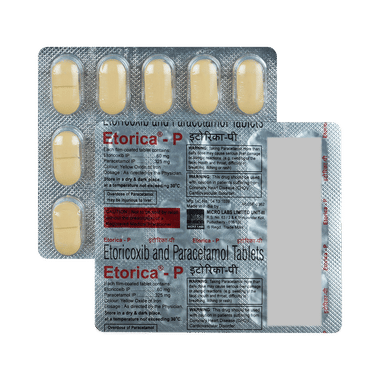 Etorica-P 60mg/325mg Tablet