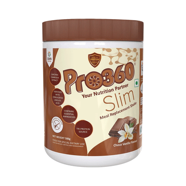 Pro360 Slim Protein With CLA & Garcinia For Nutrition | Sugar Free | Flavour Choco-Vanilla