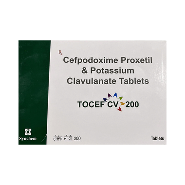 Tocef CV 200 Tablet