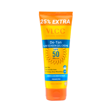 VLCC De-Tan SPF 50 pa+++ Sunscreen Gel Creme