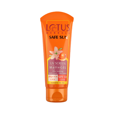 Lotus Herbals Safe Sun UV Screen Matte Gel SPF 50
