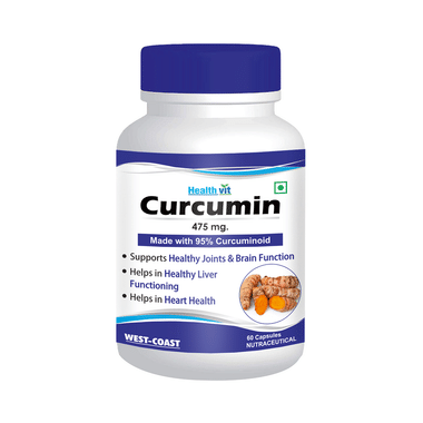 HealthVit Curcumin 475mg Capsule