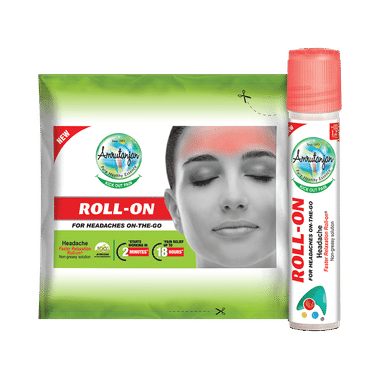 Amrutanjan Headache Non-Greasy Roll-On