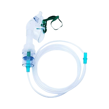 Lifeline Nebulizer Mask Kit and Pipe Set with Medicine Cup for Adult