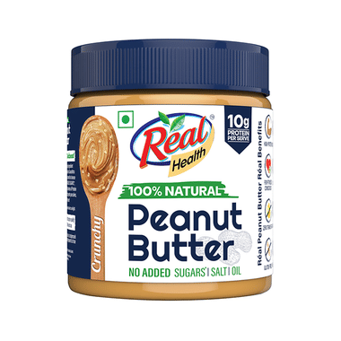 Real Health 100% Natural Peanut Butter Crunchy