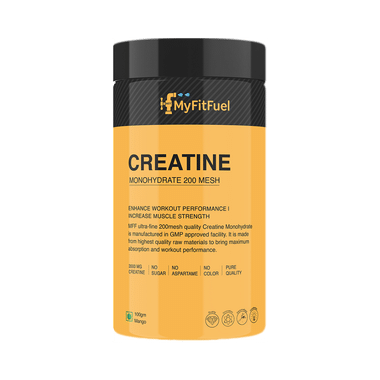 MyFitFuel Creatine Monohydrate 200 Mesh Powder Mango