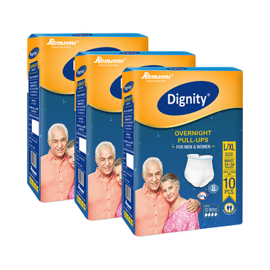 Dignity Overnight Pull-Ups Diaper (10 Each) L-XL