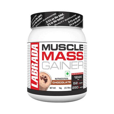 Labrada Muscle Mass Gainer Chocolate Powder