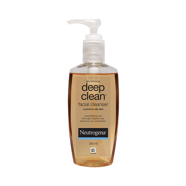Neutrogena Deep Clean Facial Cleanser with Salicylic Acid | For Acne Prone Skin