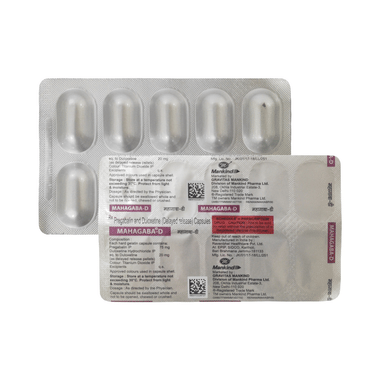 Mahagaba D 75mg/20mg Capsule DR