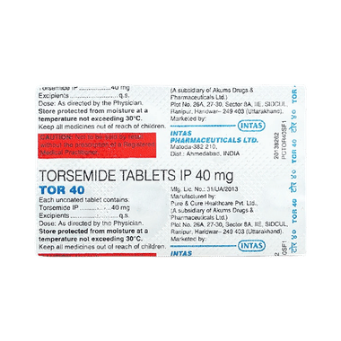 TOR 40mg Tablet