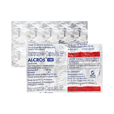 Alcross 100mg Capsule