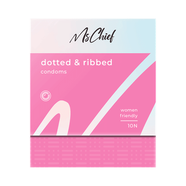 MsChief Condom Dotted & Ribbed