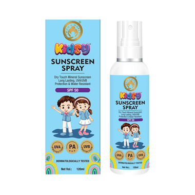 Mom & World Mineral Based Kids Sunscreen Spray SPF 50