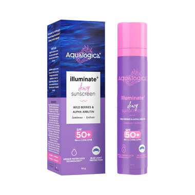 Aqualogica Illuminate+ Dewy Sunscreen SPF 50 PA++++