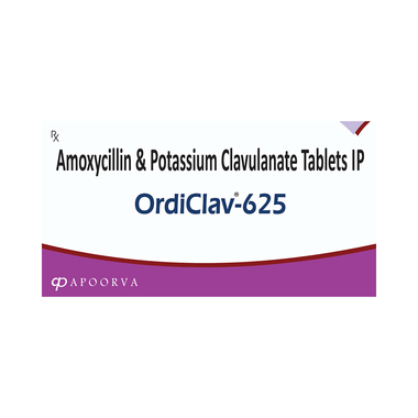 Ordiclav 625 Tablet