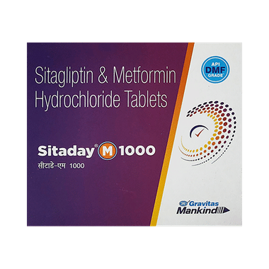 Sitaday M 1000 Tablet