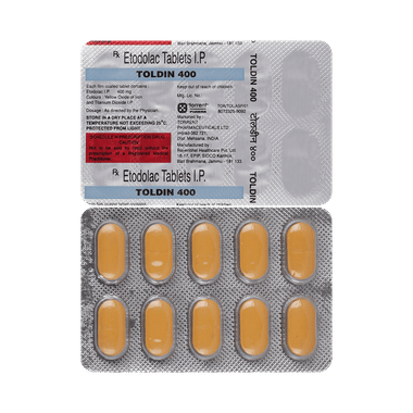 Toldin 400 Tablet