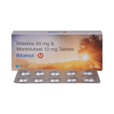 Bilahist M 20mg/10mg Tablet