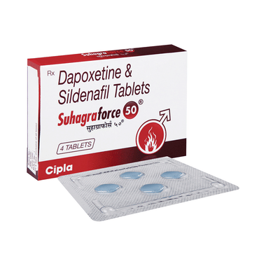 Suhagra Force 50mg/30mg Tablet