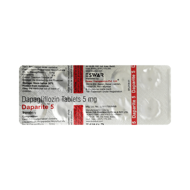 Daparite 5 Tablet